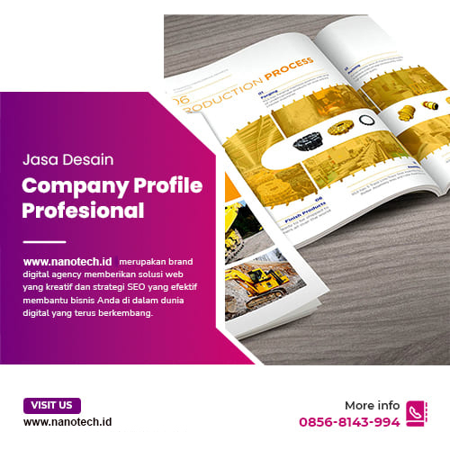 Jasa Desain Company Profile Profesional